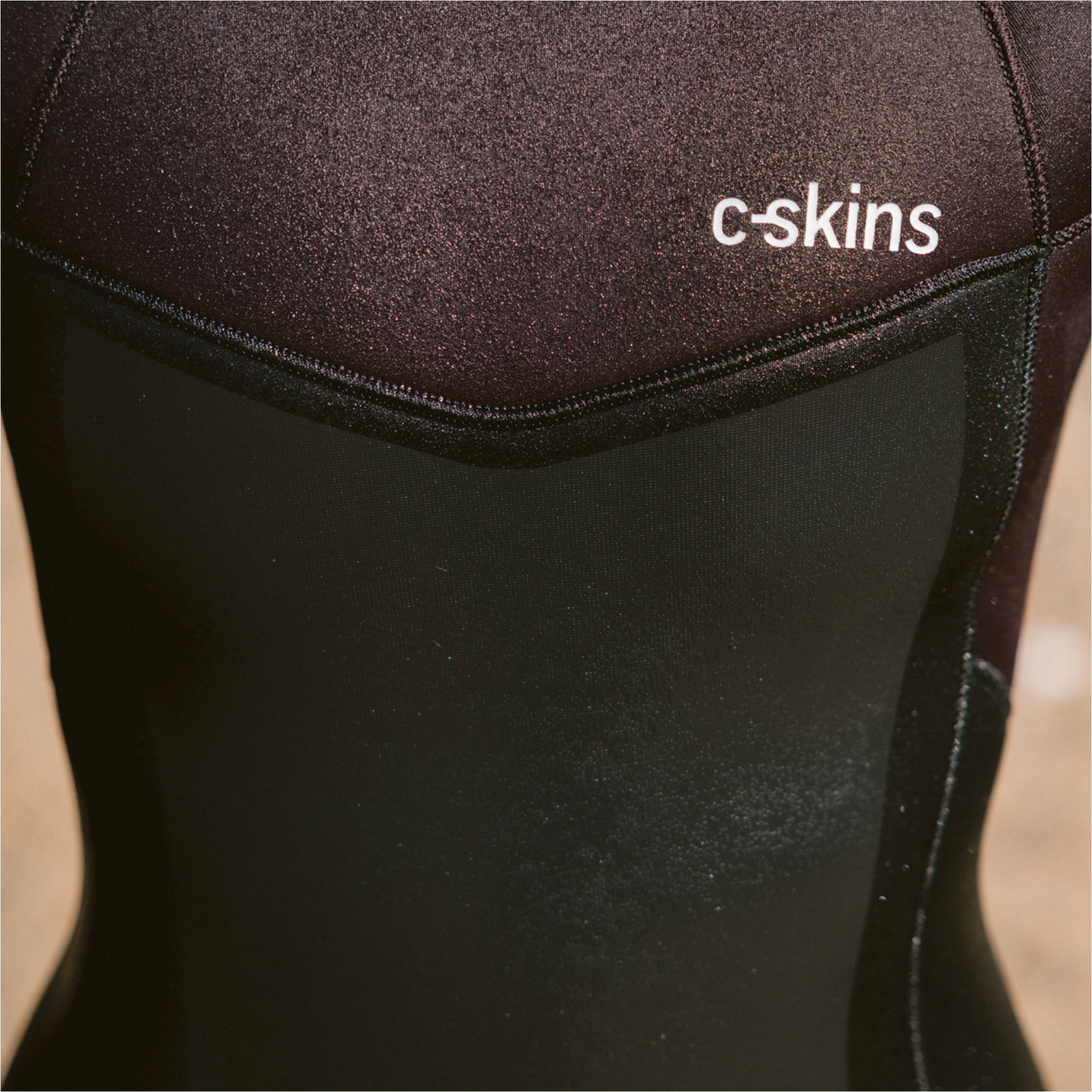 2026 C-Skins Womens Nuwave Surflite 5/4/3mm Back Zip Wetsuit C-NSL54WBZ - Black / Rust / C.Yellow